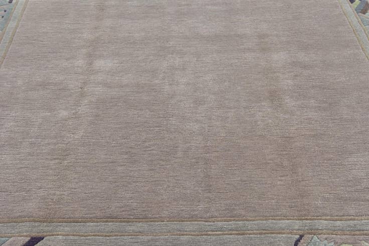 Detail image of 7' 8 x 10' 7 Hand Knotted Nepal Wool Rug