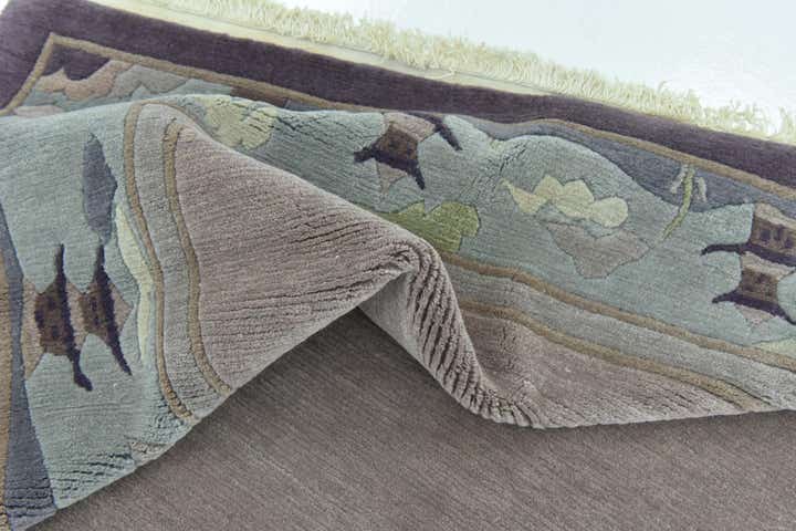 7' 8 x 10' 7 Hand Knotted Nepal Wool Rug