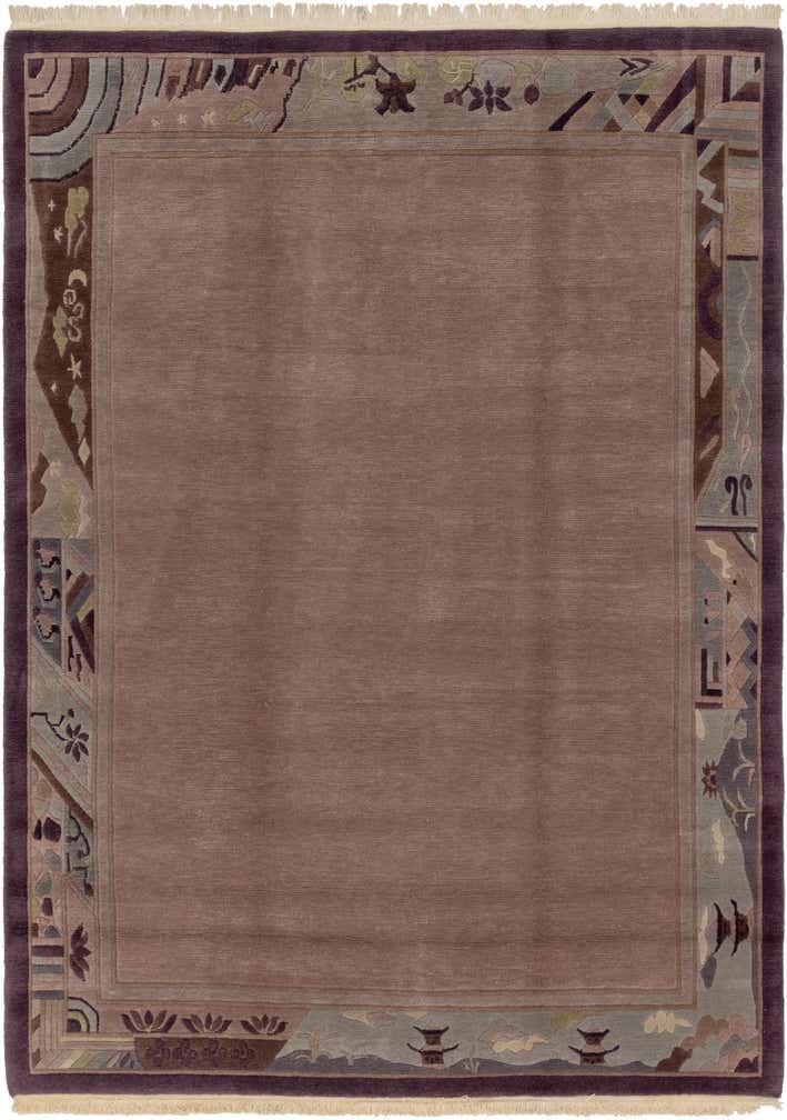 7' 8 x 10' 7 Hand Knotted Nepal Wool Rug