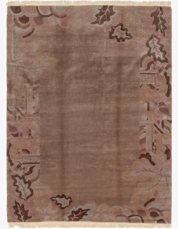 8' 5 x 11' 2 Hand Knotted Nepal Wool Rug