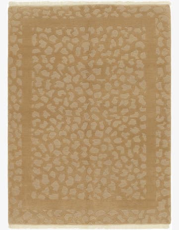 5' 8 x 7' 8 Hand Knotted Nepal Wool Rug