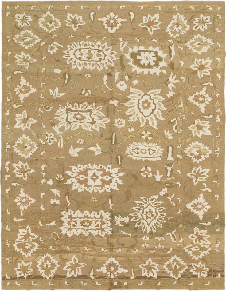 Detail image of 11' 5 x 16' 8 Hand Knotted Oushak Rug