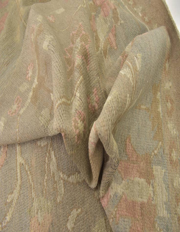 Detail image of 12' x 15' 7  Hand Knotted Oushak Wool Rug