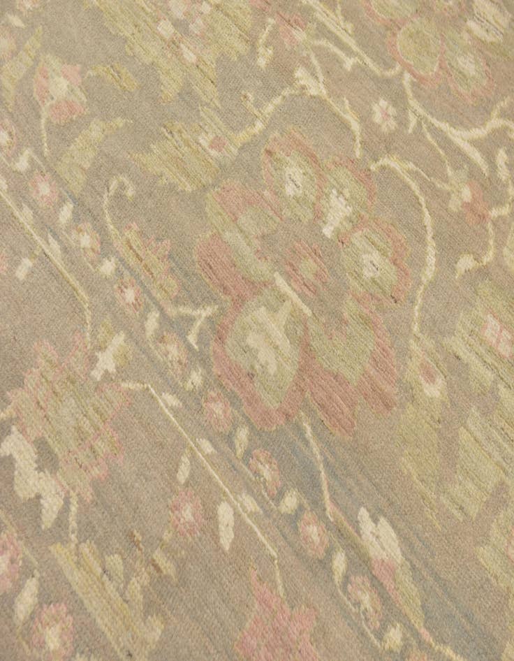 Detail image of 12' x 15' 7  Hand Knotted Oushak Wool Rug