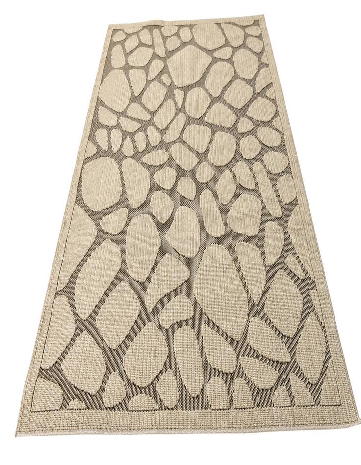 Detail image of 5' 4 x 7' 7  Washable Modern Indoor / Outdoor Rug