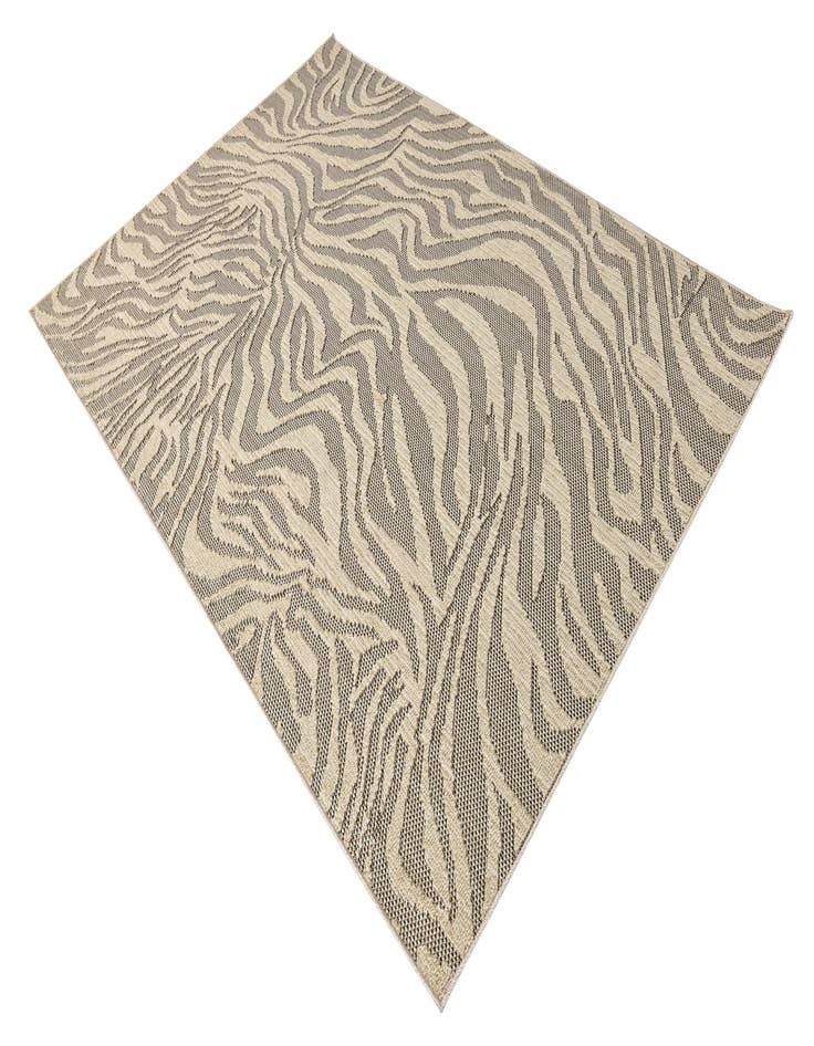 Detail image of 5' 4 x 7' 8  Washable Modern Indoor / Outdoor Rug