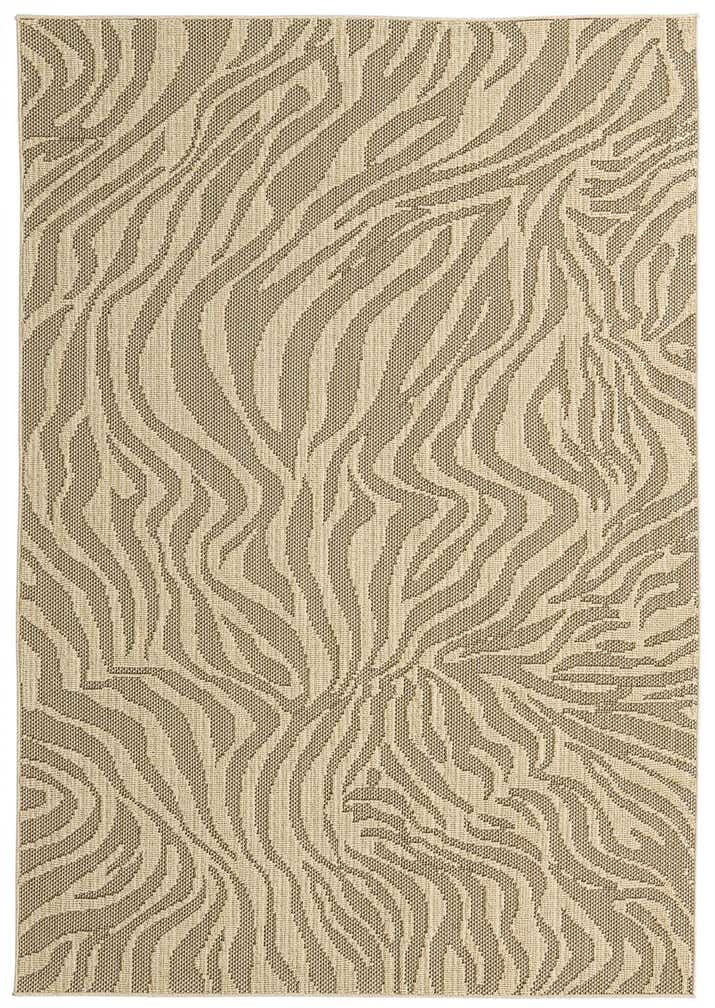 5' 4 x 7' 8 Easy-Clean Modern Indoor / Outdoor Rug