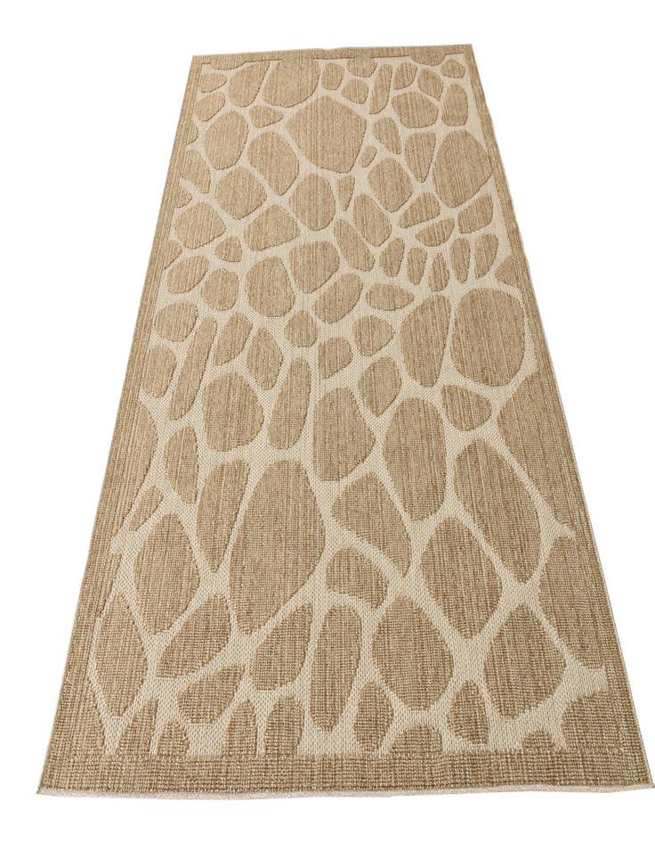 Detail image of 5' 4 x 7' 8  Washable Modern Indoor / Outdoor Rug