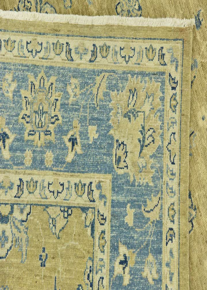 5' x 6' 5 Hand Knotted Peshawar Ziegler Rug