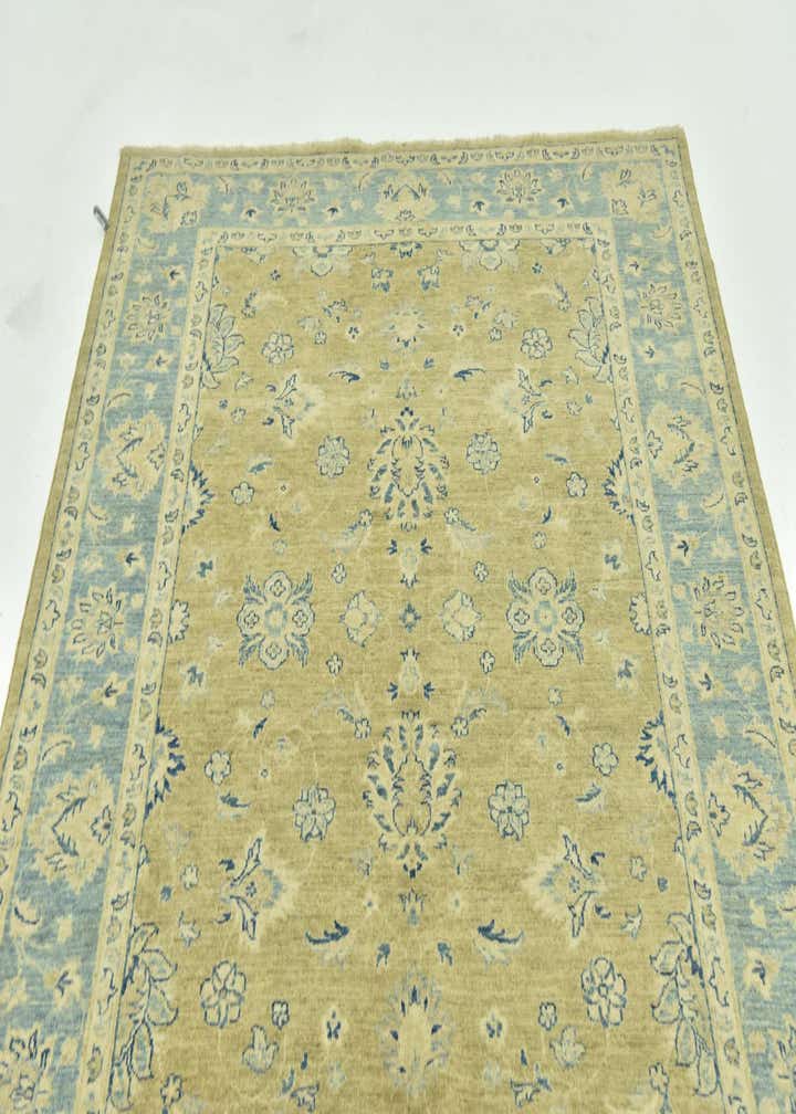 5' x 6' 5 Hand Knotted Peshawar Ziegler Rug
