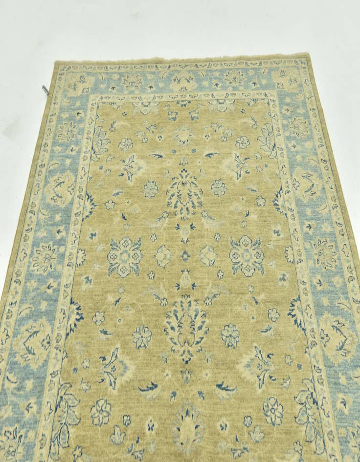 Detail image of 5' x 6' 5 Hand Knotted Peshawar Ziegler Rug
