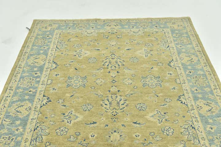 5' x 6' 5 Hand Knotted Peshawar Ziegler Rug