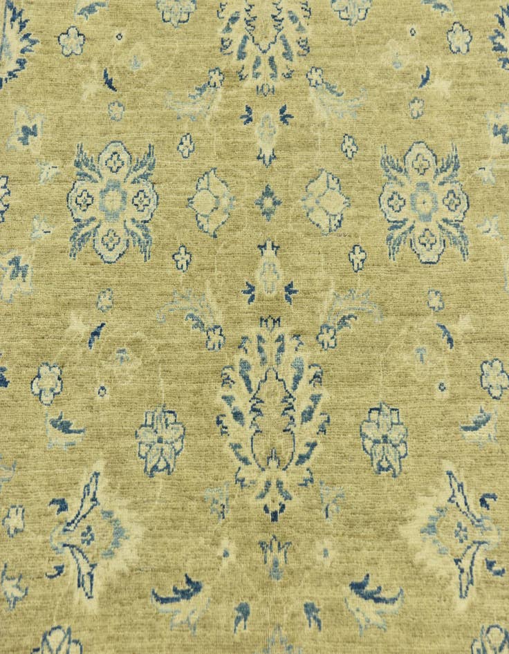 Detail image of 5' x 6' 5 Hand Knotted Peshawar Ziegler Rug