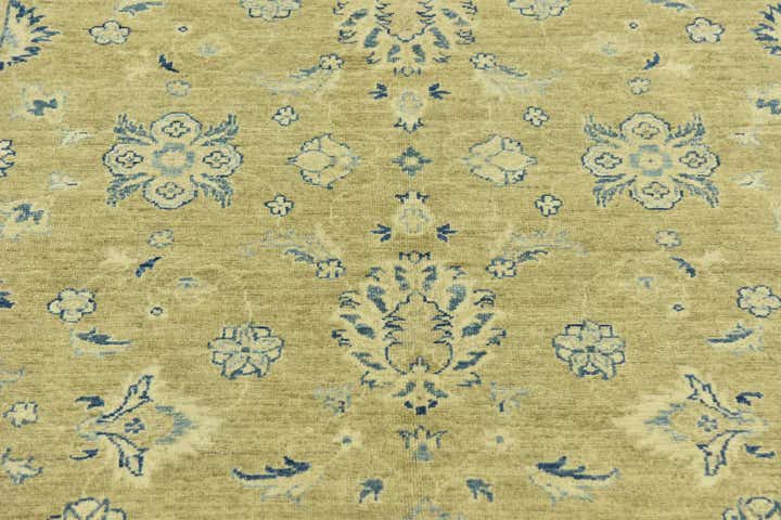 5' x 6' 5 Hand Knotted Peshawar Ziegler Rug