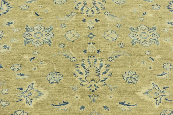 Detail image of 5' x 6' 5 Hand Knotted Peshawar Ziegler Rug