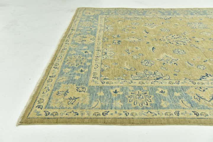 5' x 6' 5 Hand Knotted Peshawar Ziegler Rug