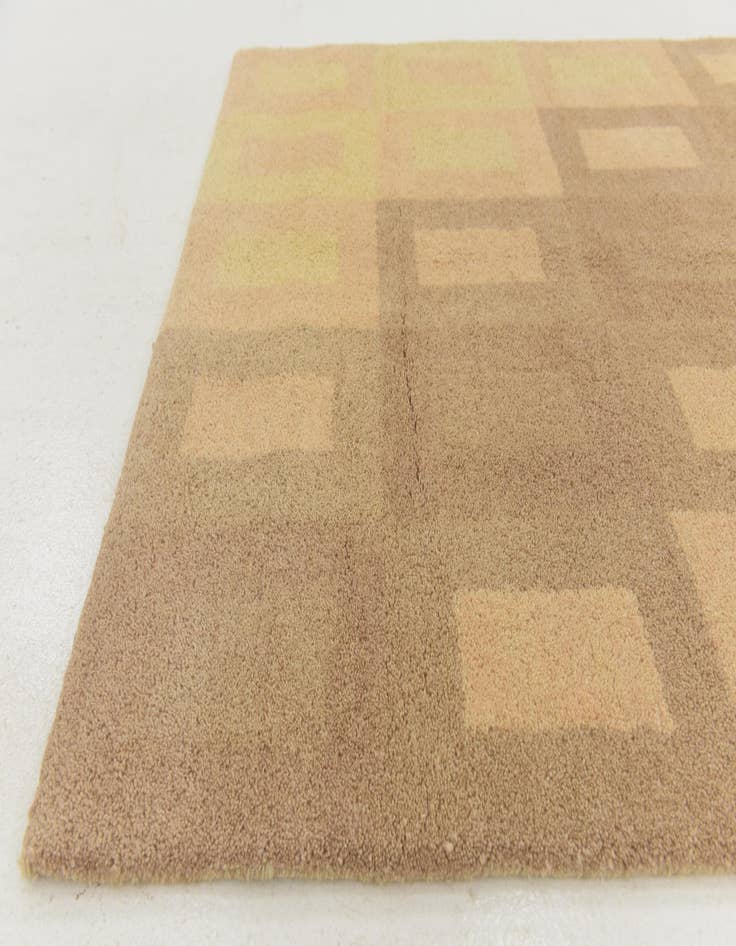 Detail image of 4' 4 x 6' 4 Reproduction Gabbeh Wool Rug