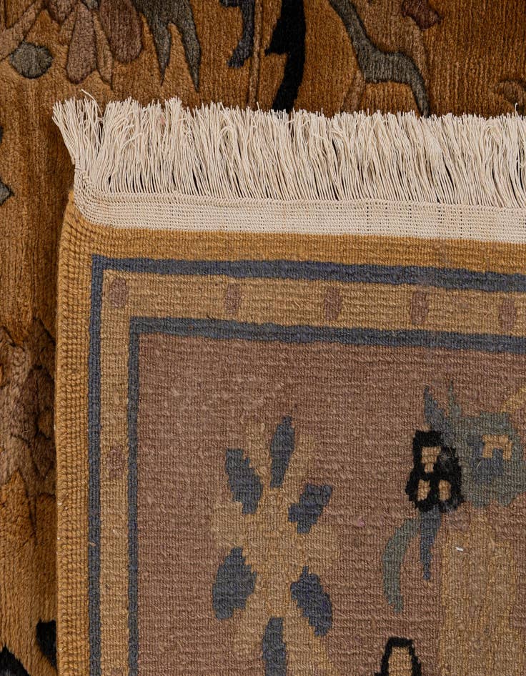 Detail image of 8' 5 x 11' 2  Hand Knotted Tibet Wool Rug