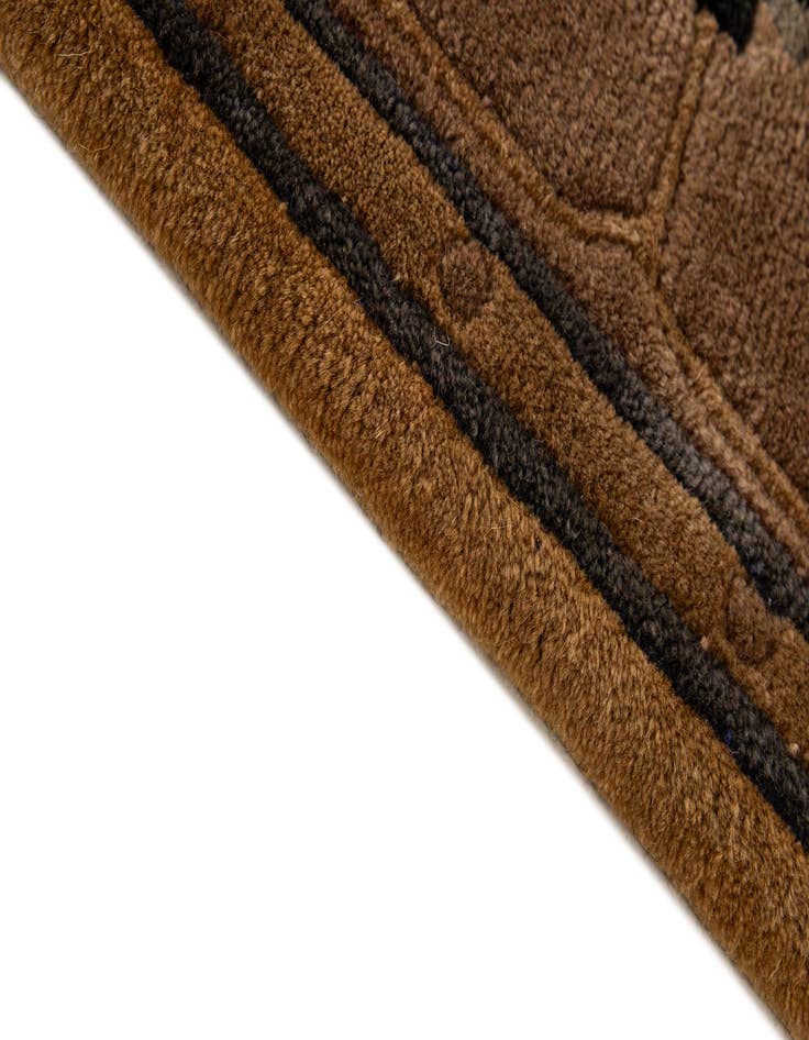 Detail image of 8' 5 x 11' 2  Hand Knotted Tibet Wool Rug