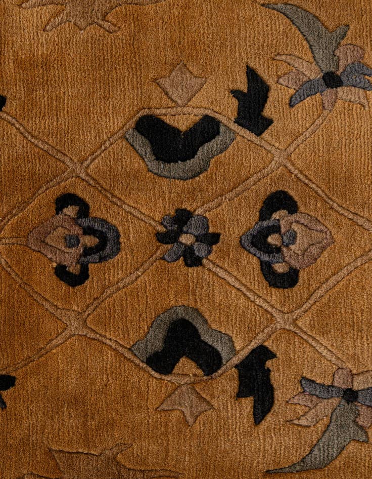 Detail image of 8' 5 x 11' 2  Hand Knotted Tibet Wool Rug