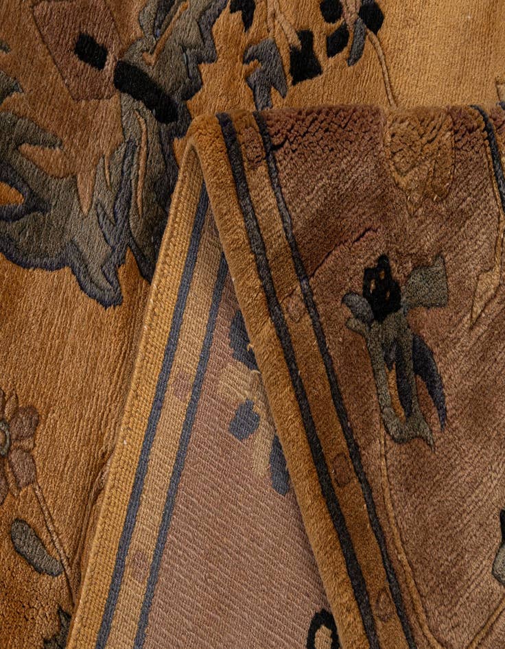 Detail image of 8' 5 x 11' 2  Hand Knotted Tibet Wool Rug