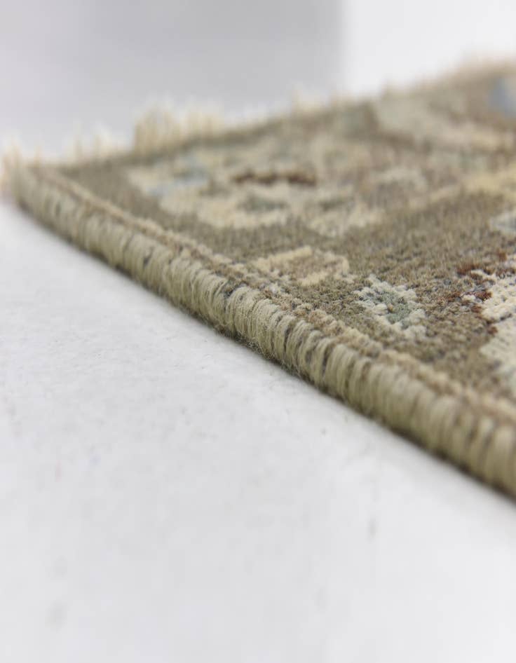 Detail image of 7' 7 x 10' 2  Hand Knotted Ultra Vintage Persian Wool Rug