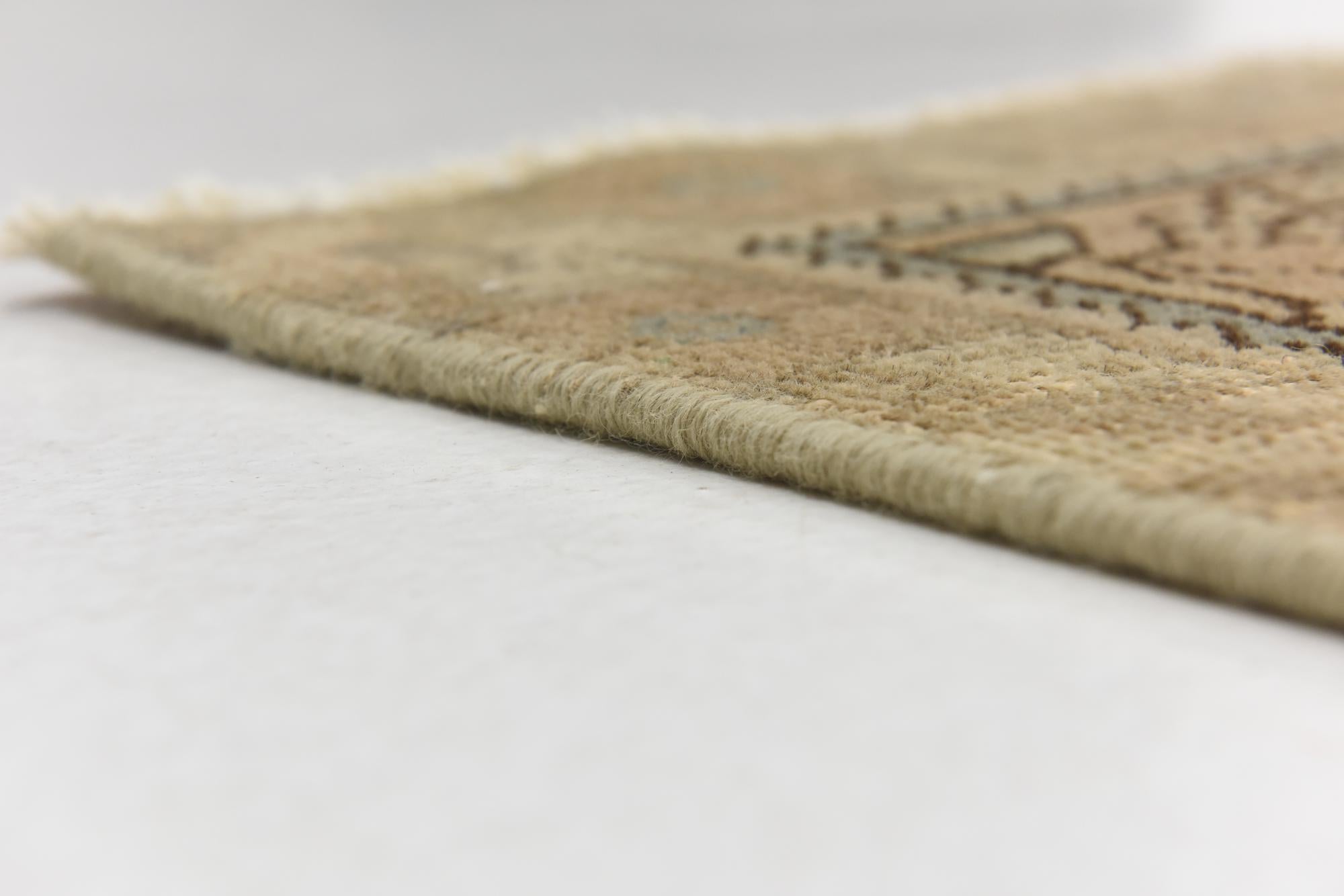 9' 4 x 12' 8 Hand Knotted Ultra Vintage Persian Wool Rug
