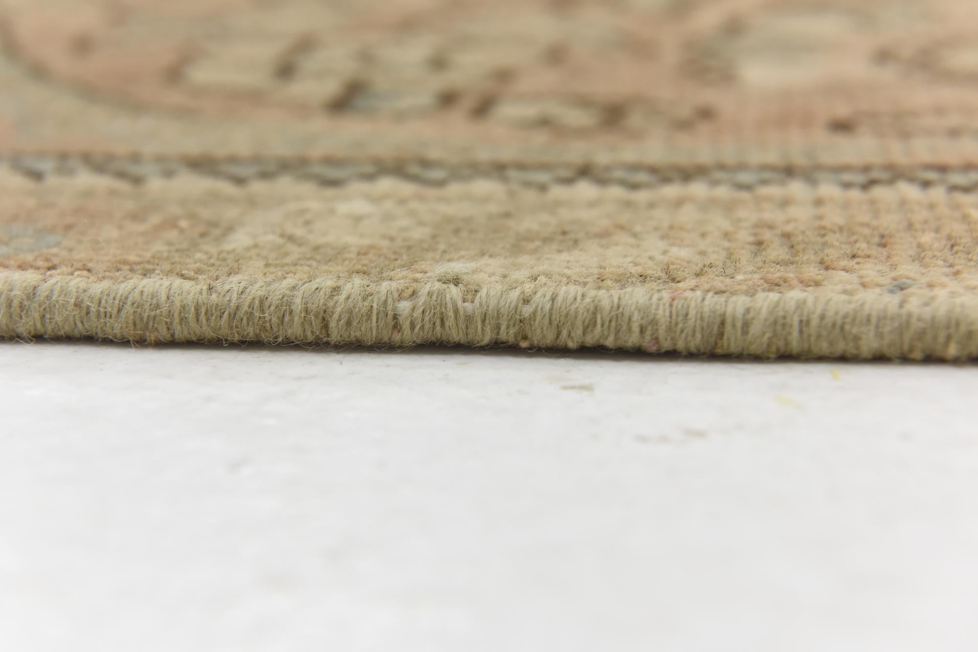 9' 4 x 12' 8 Hand Knotted Ultra Vintage Persian Wool Rug