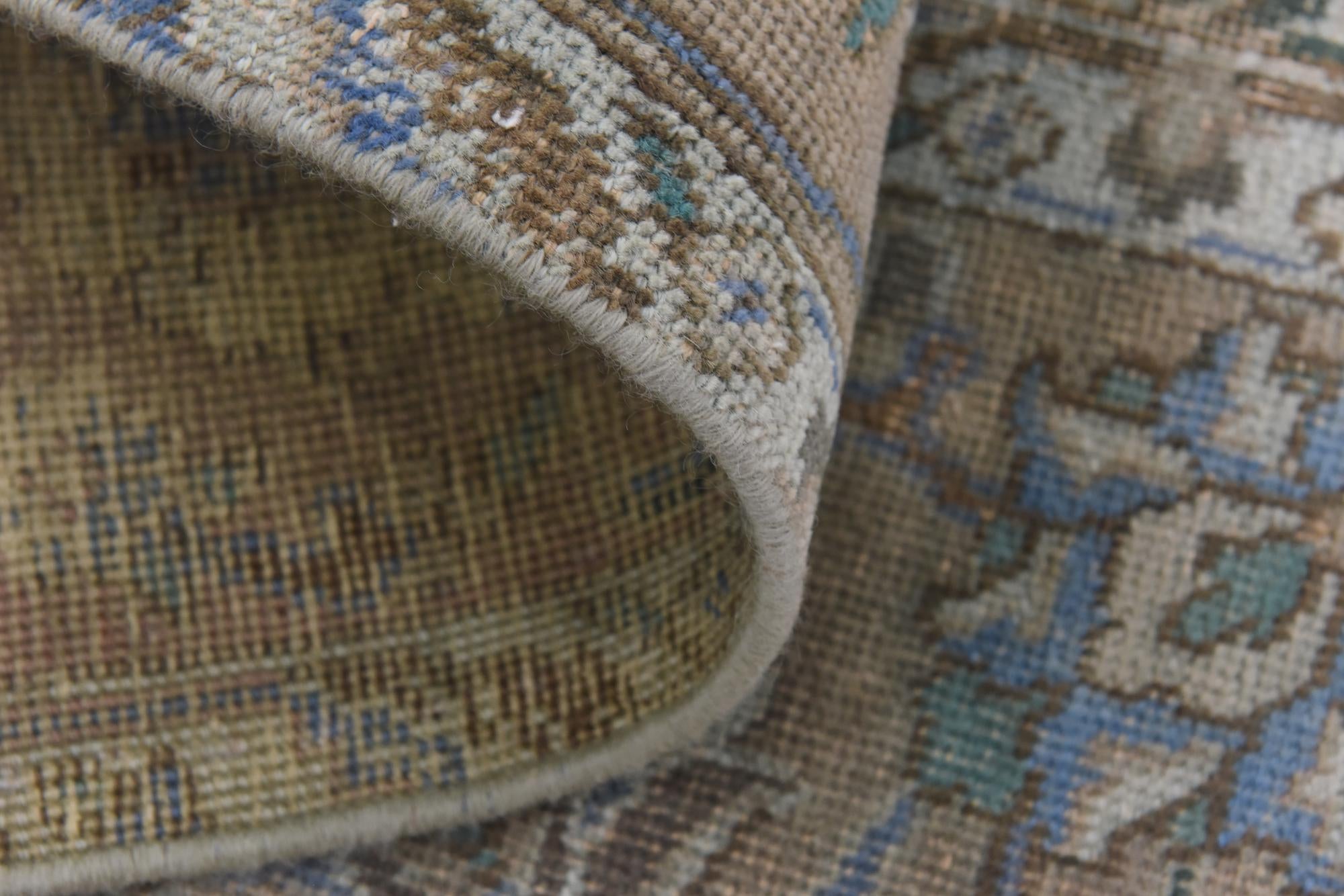 10' x 13' 2 Hand Knotted Ultra Vintage Persian Wool Rug