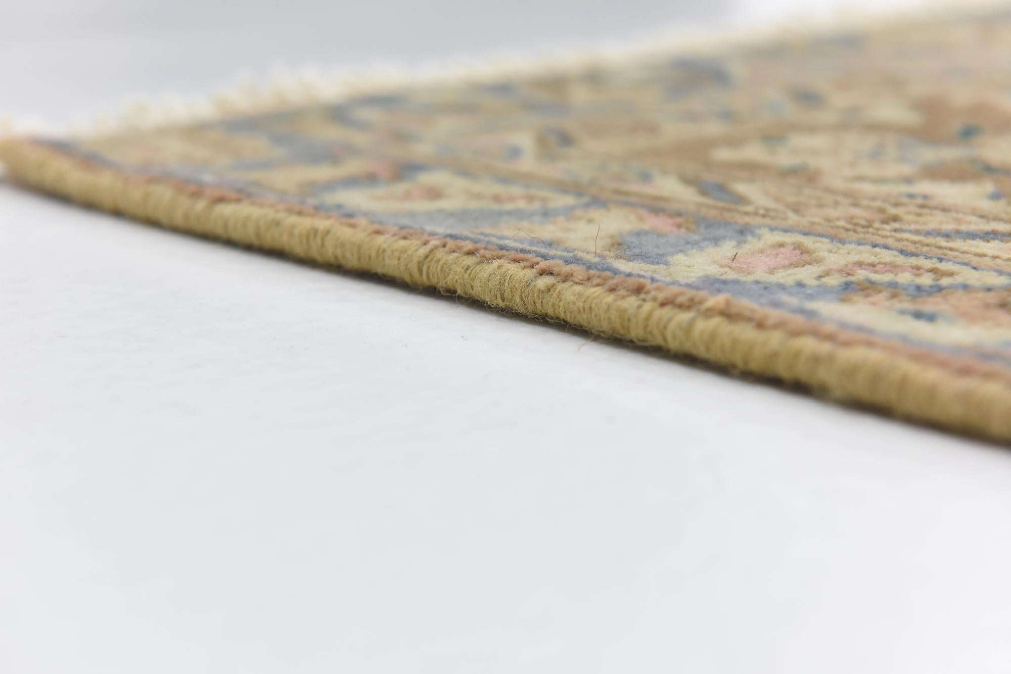 9' x 12' 3 Hand Knotted Ultra Vintage Persian Wool Rug