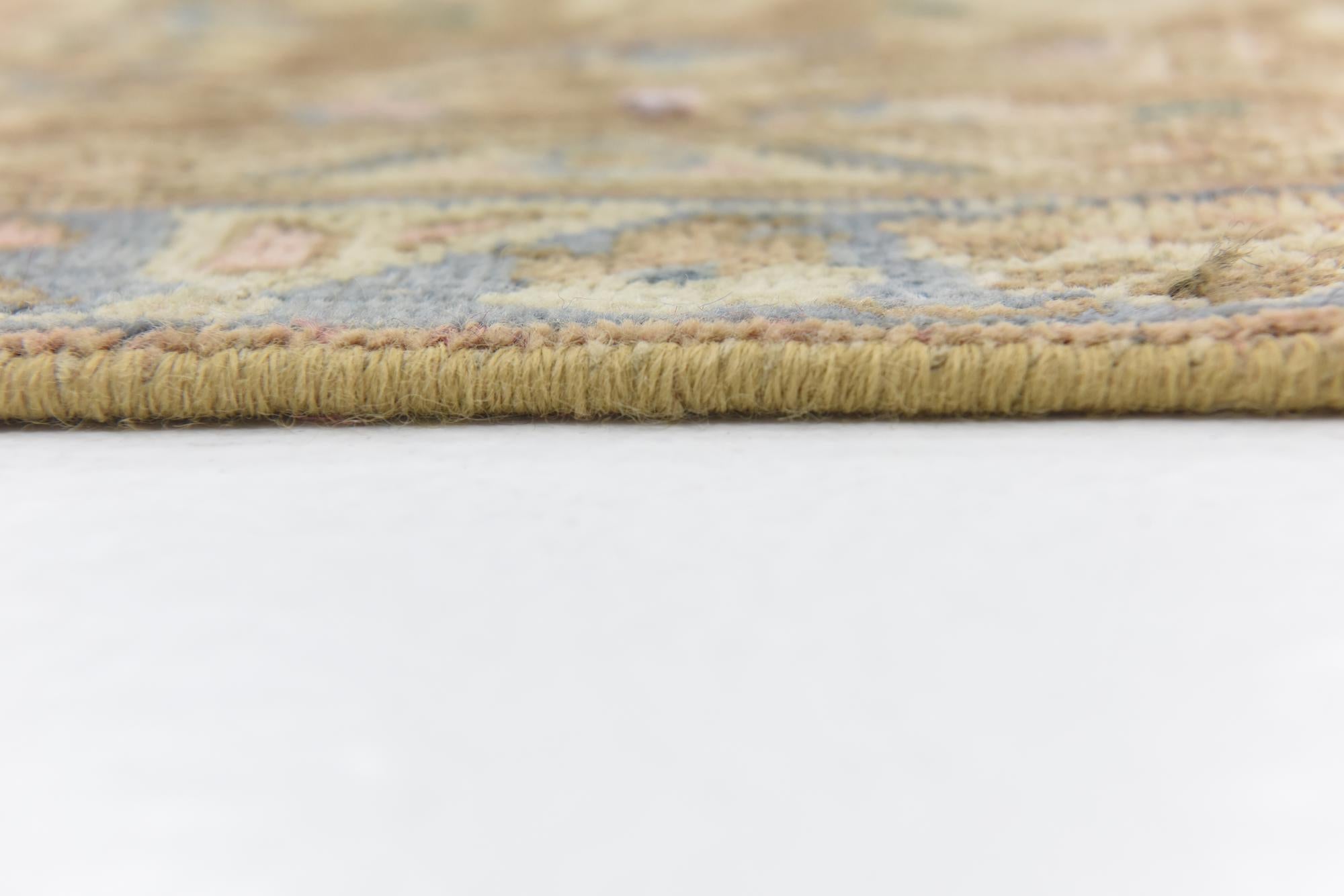 9' x 12' 3 Hand Knotted Ultra Vintage Persian Wool Rug