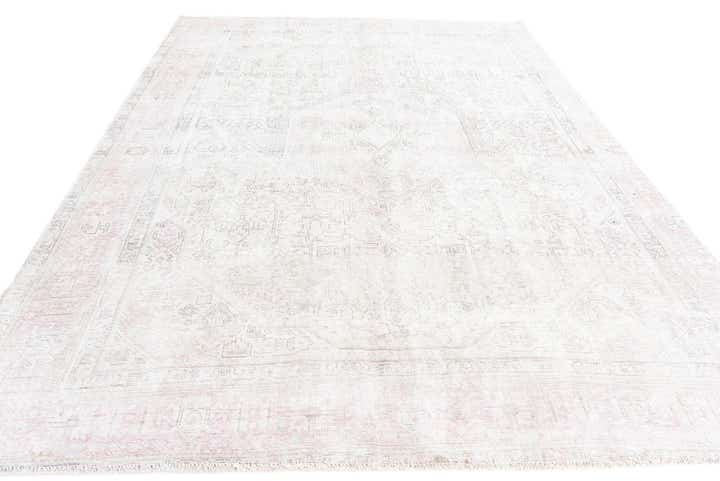 7' 8 x 10' 5 Hand Knotted Ultra Vintage Persian Wool Rug