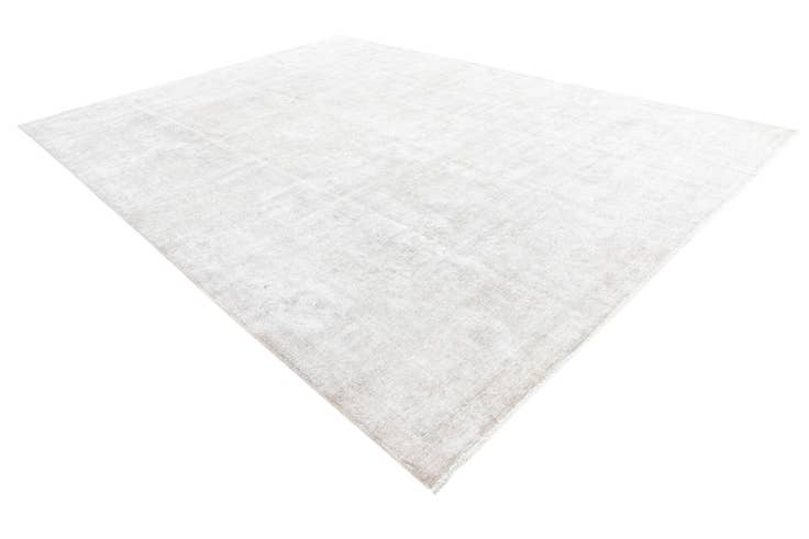 Detail image of 9' 4 x 12' 7 Hand Knotted Ultra Vintage Persian Wool Rug