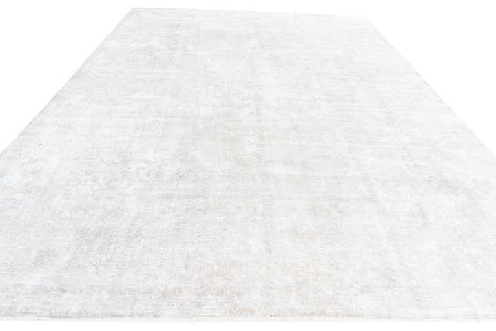 9' 4 x 12' 7 Hand Knotted Ultra Vintage Persian Wool Rug