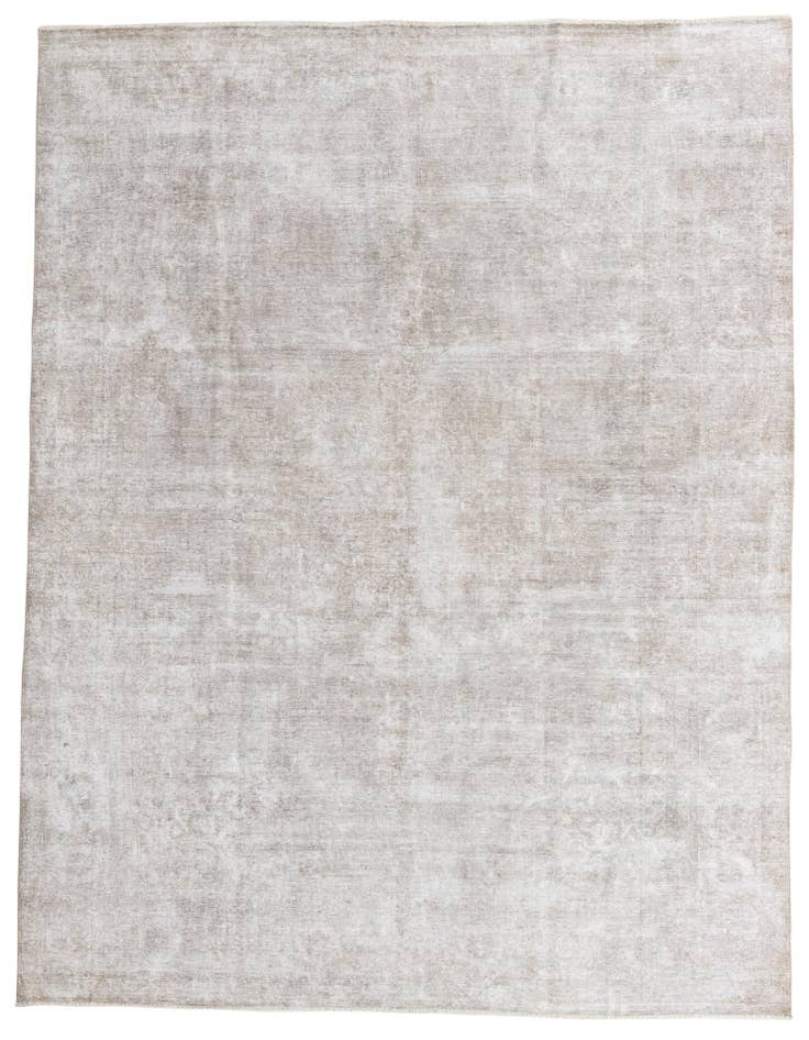 Detail image of 9' 4 x 12' 7 Hand Knotted Ultra Vintage Persian Wool Rug