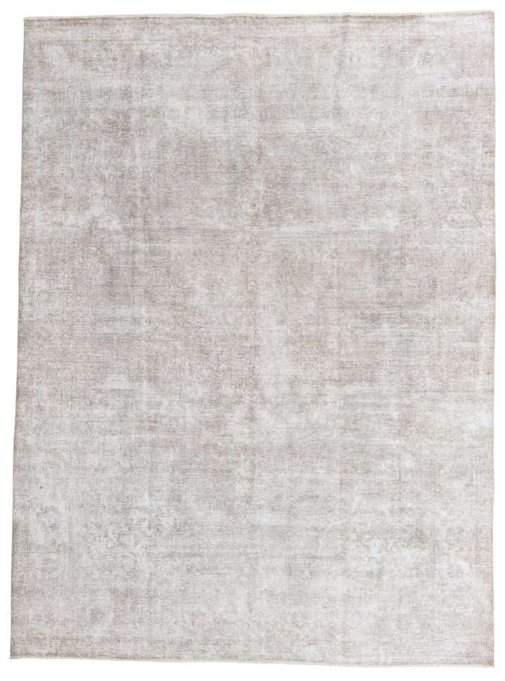 9' 4 x 12' 7 Hand Knotted Ultra Vintage Persian Wool Rug