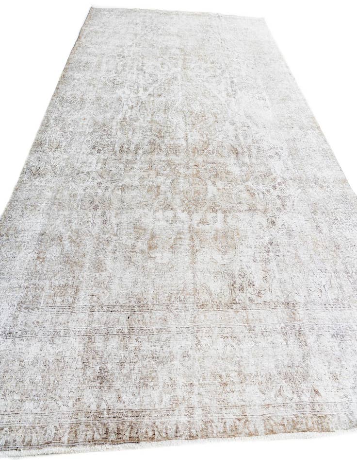 Detail image of 9' 6 x 12' 6  Hand Knotted Ultra Vintage Persian Wool Rug