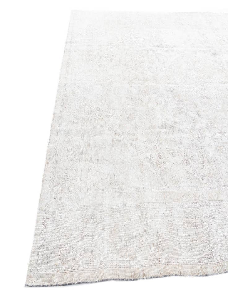 Detail image of 9' 6 x 12' 6  Hand Knotted Ultra Vintage Persian Wool Rug