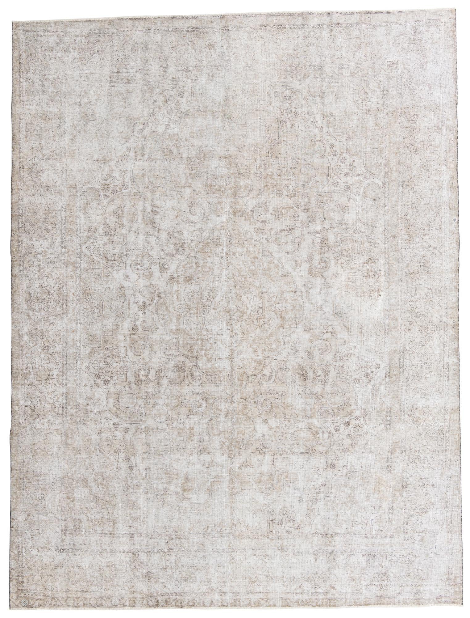 9' 6 x 12' 6 Hand Knotted Ultra Vintage Persian Wool Rug