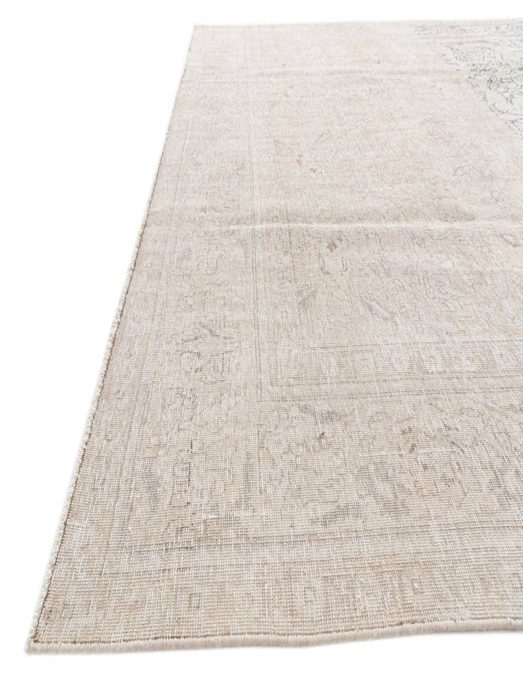 Detail image of 9' 6 x 12' 5  Hand Knotted Ultra Vintage Persian Wool Rug