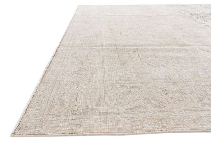 9' 6 x 12' 5 Hand Knotted Ultra Vintage Persian Wool Rug