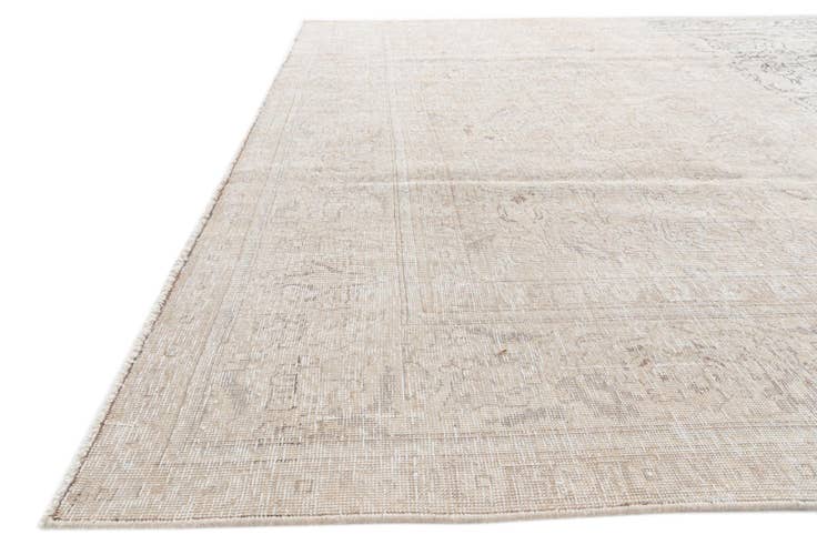 Detail image of 9' 6 x 12' 5 Hand Knotted Ultra Vintage Persian Wool Rug