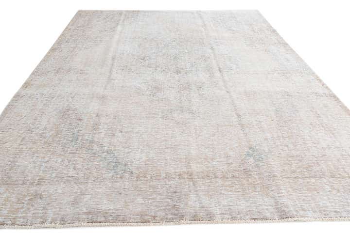 9' 2 x 12' 4 Hand Knotted Ultra Vintage Persian Wool Rug