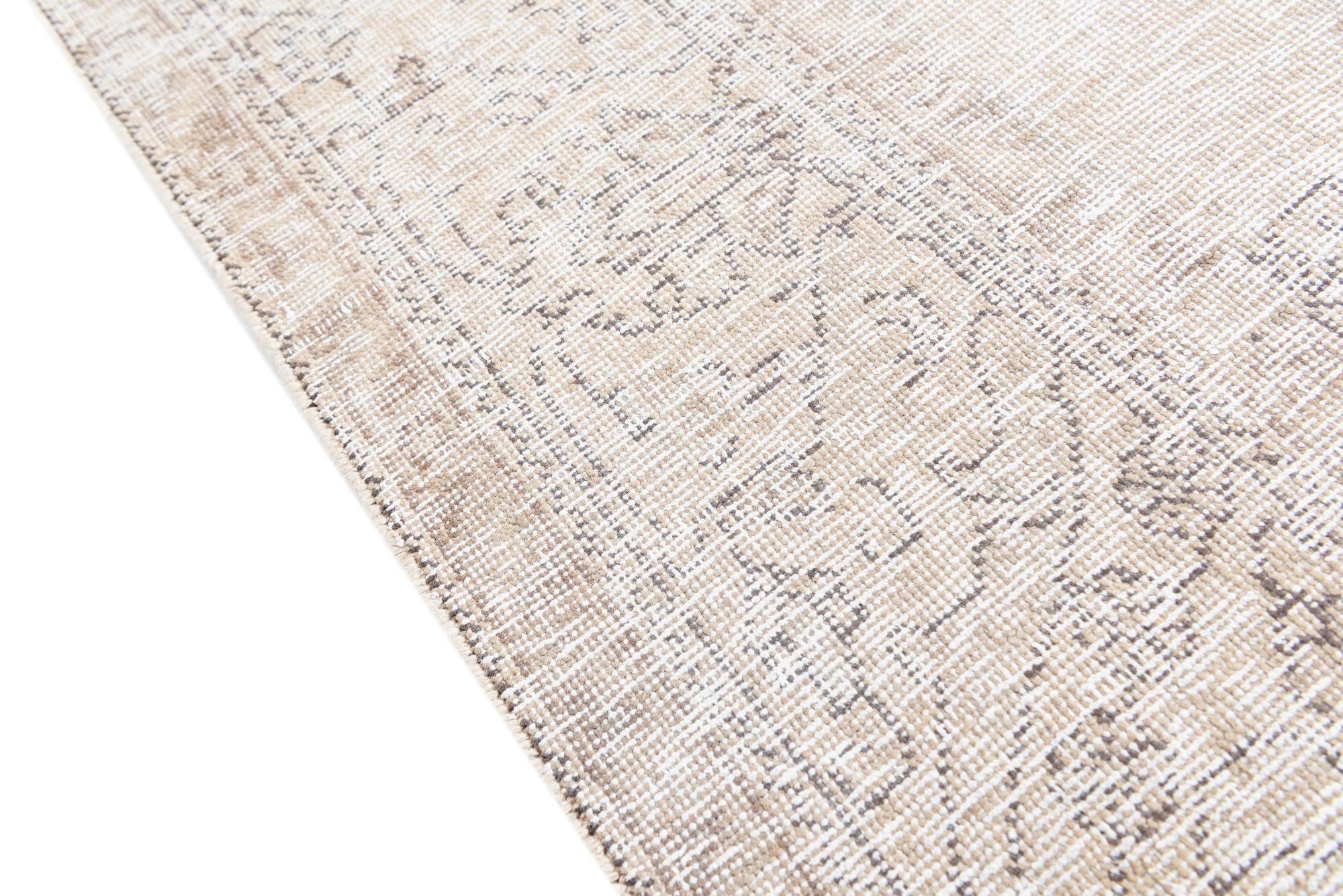 9' 2 x 12' 4 Hand Knotted Ultra Vintage Persian Wool Rug