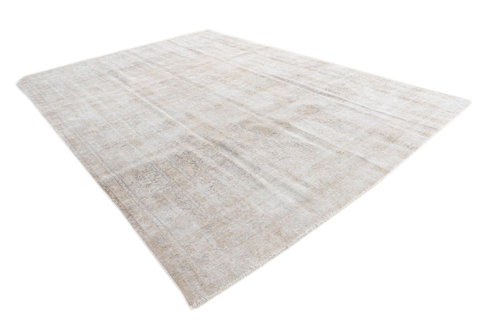 8' 1 x 11' 5 Hand Knotted Ultra Vintage Persian Wool Rug