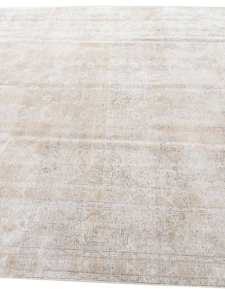 Detail image of 8' 1 x 11' 5  Hand Knotted Ultra Vintage Persian Wool Rug