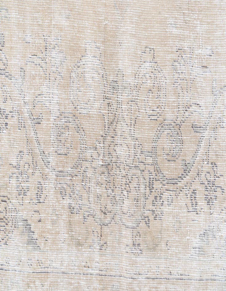 Detail image of 8' 1 x 11' 5  Hand Knotted Ultra Vintage Persian Wool Rug