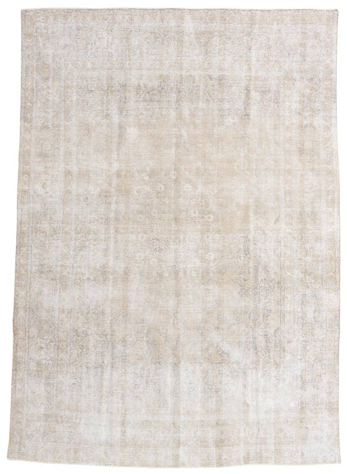 Detail image of 8' 1 x 11' 5 Hand Knotted Ultra Vintage Persian Wool Rug
