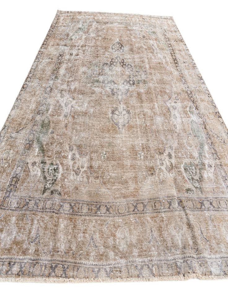 Detail image of 9' 3 x 11' 8  Hand Knotted Ultra Vintage Persian Wool Rug