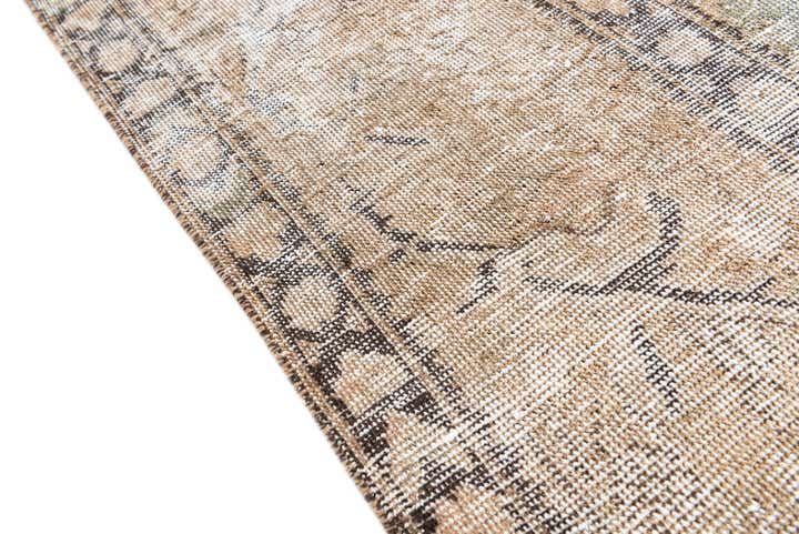 9' 3 x 11' 8 Hand Knotted Ultra Vintage Persian Wool Rug